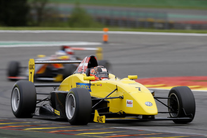 Nicolas Beer fik atter en podieplacering på SPA
(Foto: Neuhauser Racing)